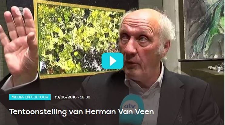 Herman van Veen | ATV nieuws | 19 juni 2016 | Vernissage en interview Herman van Veen | Zomertentoonstelling Pourquoi pas / Waarom niet? | Sint-Anna-ten-Drieënkerk Antwerpen Linkeroever